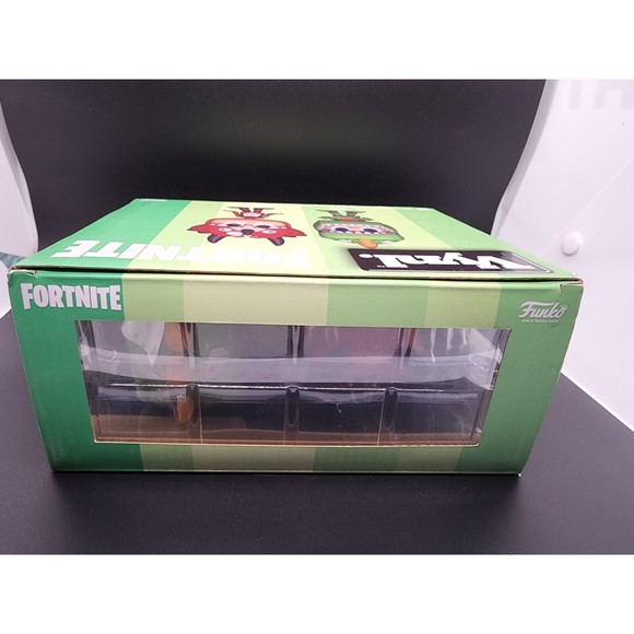 Funko: Rex + Tricera Ops. Vinyl Vynl Fortnite 2-Pack (2018), NIB New-In-Box - Picture 8 of 9